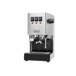 Gaggia Espresso-Maschine Classic Evo Pro E24 Inox RI9481/11 Bleifreier Messingkessel 2,1-Liter Wassertank