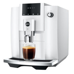Jura E4 Kaffeevollautomat Piano White EA Frischkaffee Ohne Kapseln PAG 8 Gen Brühgruppe